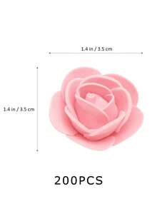 قالب دب رغوة البوليستيرين لتشكيل الزهور Diy أبيض كهدية لحفلات الزفاف أو الحفلات حجم 7.87x 5.12 إنش