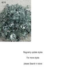 100入組diy亞克力透明珠子,印有金色字母,適用於女士/女孩的手鐲和項鍊等珠寶製作