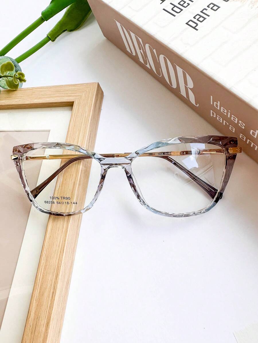 MELINDA MODA Oculos De Grau Feminio 3D - Púrpura - Visão 1