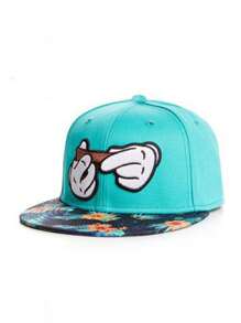 DareSee Spaced-Out Cap 薄荷白卡车帽 骨色嘻哈风棒球帽 男女成人户外休闲防晒棒球帽 街头音乐节 Y2KFest 返校季 秋冬季礼物 音乐节 - 淺藍色 - 查看 7