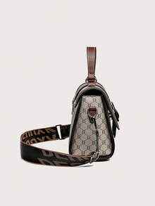 Bolso De Mano Con Diseño Moderno - Gris - Ver 5