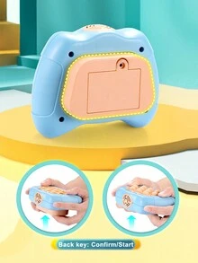 Stress-Relieving Fast Push Game Machine: Innovative Whack-A-Mole Game To Enhance Memory, Quick Recall, And Focus - Apricot - View 4