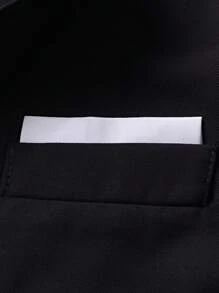 Traje para niños de 4 piezas, conjunto de traje de tuxedo para niños pequeños, atuendo de pajecito para bodas, que incluye blazer, pantalones, camisa y corbata, traje formal para niños de talla 4 a 14 años, color negro
