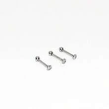 Stud Earrings - 2.4毫米 - 查看 2