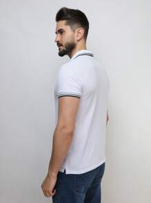 Men Polo Shirts - Blanco - Ver 3