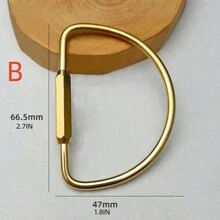 Móc chìa khóa bằng đồng thau có khóa D Móc chìa khóa cho nam nữ màu vàng Carabiner cắm trại Thiết bị cắm trại sinh tồn Khóa móc Phụ kiện móc chìa khóa Túi quà Carabiner Đồ dùng học tập Quà tặng cho giáo viên Phụ kiện cho giáo viên khi trở lại trường - Nhiều màu - Xem 3