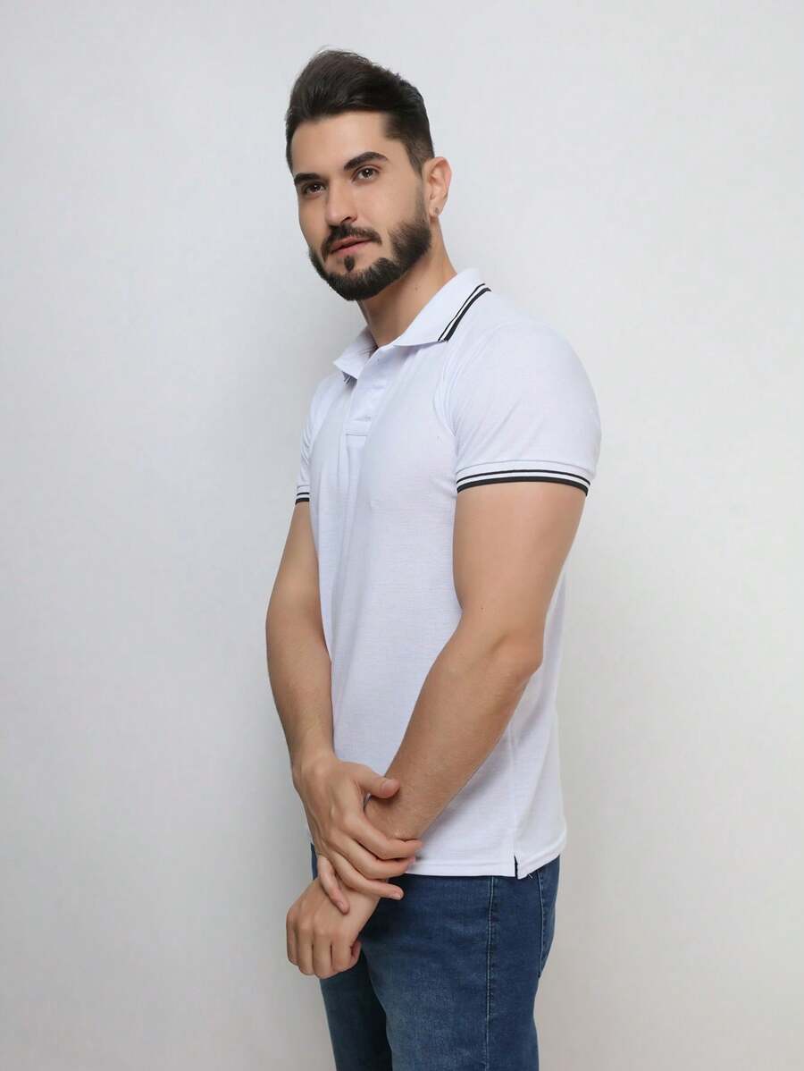 Men Polo Shirts - Blanco - Ver 1