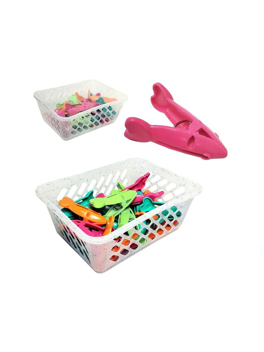 Clothes Pegs - White - View 1