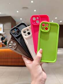 5入組實心竹木手機殼,適用於蘋果iphone - 彩色 - 查看 1