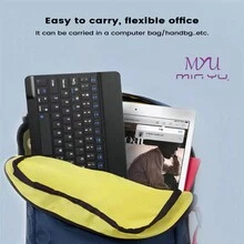 Wireless Bluetooth Keyboard And Mouse Kit With Backlight, Compatible With IOS, Android And Windows - Green - View 2