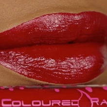 Coloured Raine: Cherry Blossom Lip Lacquer - Cherry Red - View 4