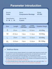 Cofoe 1 Pair Elbow Sleeve Brace, Joint Protection Sleeve, Tennis Elbow Arm Warmer Compression Wrap, Unisex Sports Knee Pad - Grey - View 8