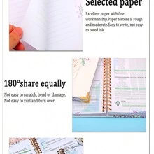 Wedding Planner Notebook A5 Size Bride-to-be Wedding Spiral Diary For Wedding Planning - White - View 5