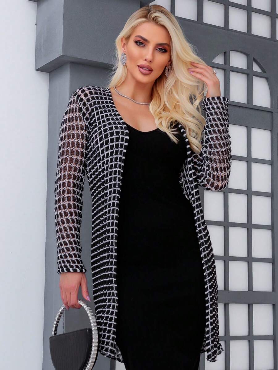 Women Cardigans - Black - View 1