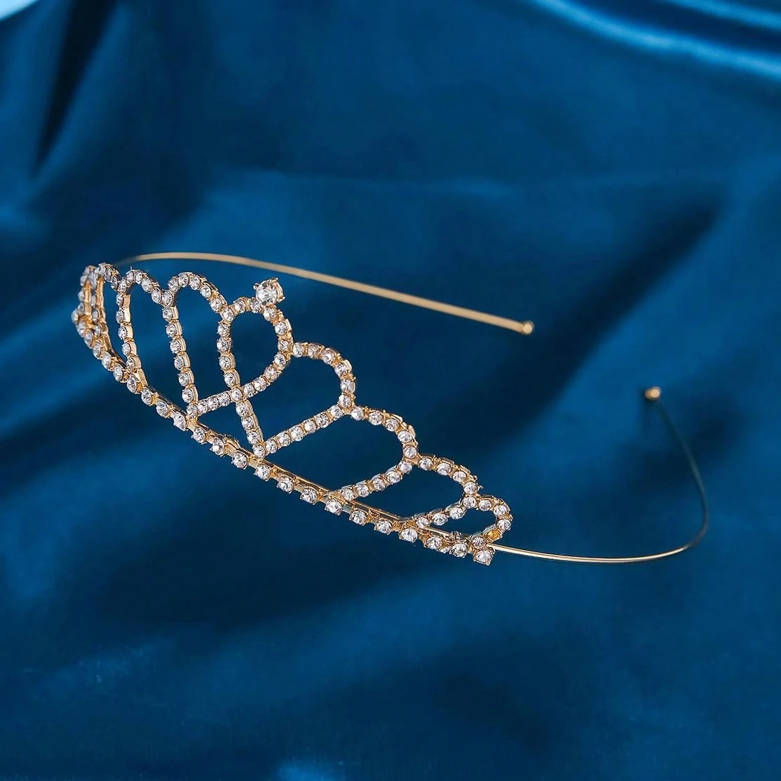 1pc Simple Gold Fashion Princess Hair Accessory, Party Casual Headband