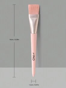 FINDCOLOR 單支粉紅粉底刷,也可當面膜刷、臉部化妝刷工具、線性粉底刷、輪廓刷 - 粉色 - 查看 4