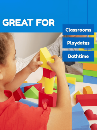 圣诞装饰 46 件或 30 件泡沫积木，儿童创意教育 EVA 泡沫积木玩具套装，柔软、可堆叠积木，男孩/女孩的 STEM 礼物，颜色随机，感恩节/圣诞节礼物学校、学生、文具、学校用品