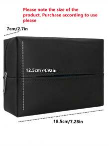 Plain Car Tissue Box - Black - View 7