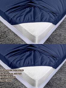 Sheet Sets with Pillowcases - 藏蓝色 - 查看 6