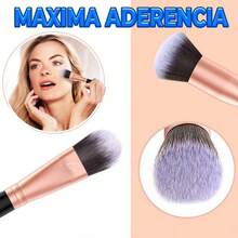 Set de Brochas de Maquillaje Profesional – 24 Piezas - Negro - Ver 3