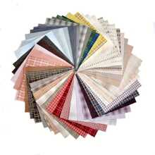 50pcs 10*10cm/3.9*3.9in Vintage Japanese & Korean Pre-Cut Patchwork Fabric Squares, Retro Plaid Textile Remnants For DIY Handmade Crafts, Doll Clothes, Patchwork Sewing, Quilting - Multicolor - View 7