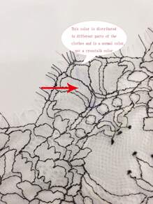 Black & White Lace Sexy Lingerie Set - Black and White - View 5