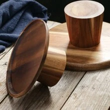 Acacia Wood Original Color Solid Wood Base Cake St,Kitchen,Christmas Gift