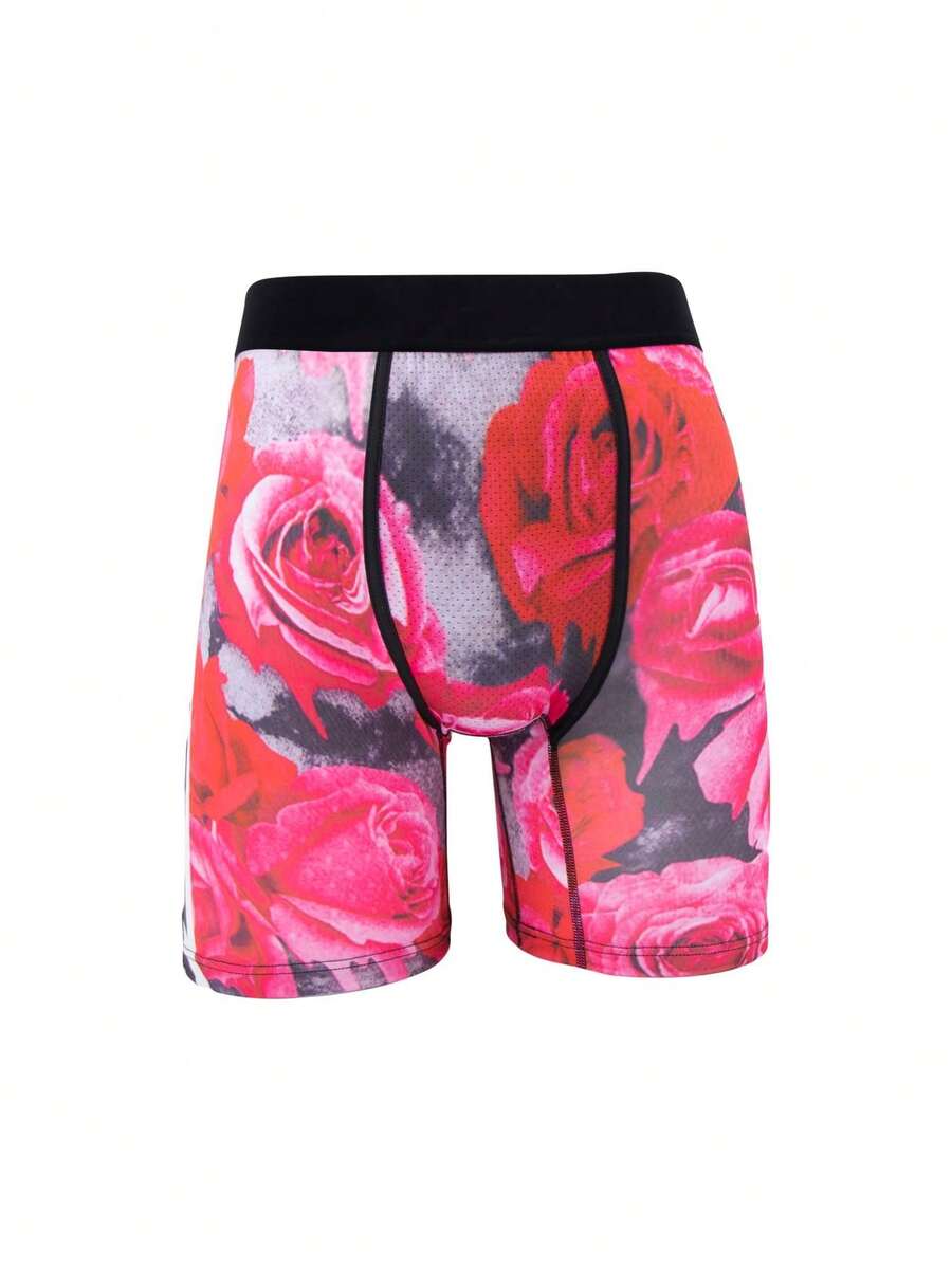 OZPSD Quần tây nam Ruy băng - Màu Hoa hồng đỏ - Xem 1