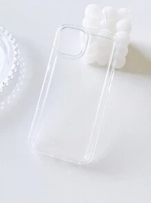 Minimalist Transparent Phone Case Compatible With IPhone 13/14/15/16/16 Plus/16 Pro Max & Galaxy