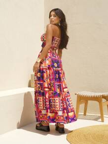 Women Two-piece Outfits - Pink - View 3