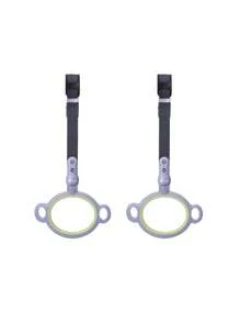1 cặp Vòng tập thể dục kéo lên trong nhà có thể kéo dài mà không cần khoan lỗ - Màu tím - Xem 6