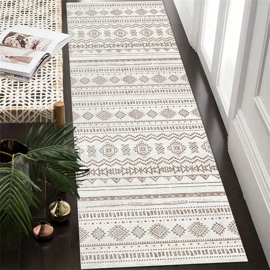 1pc Hallway Carpet Runner, Entrance Door Floor Mat, Long Doormat