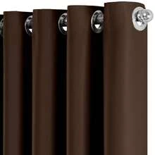 Curtains - Rust Brown - View 1