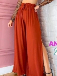 Women Pants - Màu Cam cháy - Xem 1