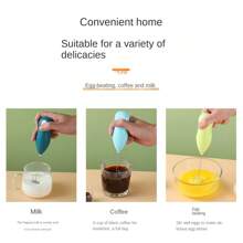 牛奶加熱器,咖啡加熱器,小型電動打奶泡機,手持無線不鏽鋼打蛋器 - 深綠色 - 查看 5