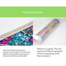 鑽石繪畫套件多彩馬來西亞新系列全鑽石馬賽克 5d Diy 十字繡套件鑽石藝術家居裝飾 2023 - 彩色 - 查看 7