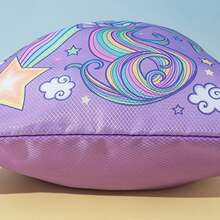 儿童背包干湿分离泳衣收纳袋女童防水包沙滩包儿童游泳包1件 - 紫色 - 查看 4