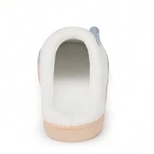 女式冬季厚底,保暖,防滑,舒適的室內拖鞋