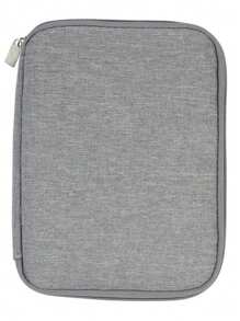 1pc Men Women Grey Nylon Watch Organizer Case Multifunction Portable Travel Package Compatible With Apple Watch Strap /Cables/Chargers/Headsets Watchband Storage Bag Holder Boxes Pouch