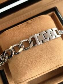 Pablo Raez 1 Đồng hồ nữ Đồng hồ vàng Đồng hồ đeo tay hình vuông dành cho nữ với thạch anh và vỏ thép không gỉ Sus304 màu bạc, Bộ sưu tập J12 Phong cách thanh lịch Mặt số trắng Đồng hồ đeo tay điện tử thạch anh tối giản, không thấm nước, thích hợp cho cuộc sống hàng ngày, công việc, tiệc tùng, ngày lễ tình nhân, quà tặng cao cấp cho phụ nữ ngày lễ - Bạc - Xem 6