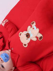 Baby Boys Jumpsuits - 紅色 - 查看 4