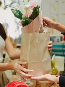 Túi gói quà - Màu vàng - Xem 2