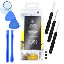 Batería Pila de Repuesto para iPhone 6 Plus A1522 A1524 A1593 2915mAh Reales, Con Kit de Herramientas Refacción Reparación - iPhone 6p - Ver 1