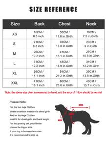 BONAPET Pet Four-legged Raincoat