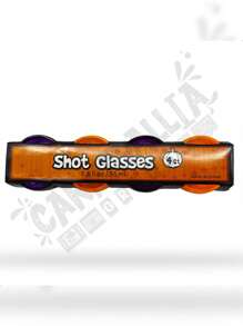 4 Caballitos Tequileros Shots Vaso Halloween Cráneo Calavera - Multicolor - Ver 10