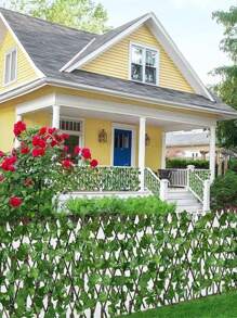 Muro Verde Expandible Follaje Hoja Artificial 1.2m - Verde - Ver 3