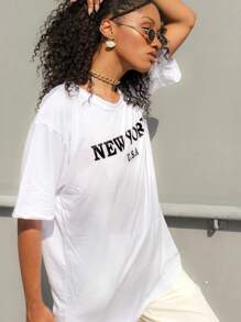 Women T-Shirts - White - View 3