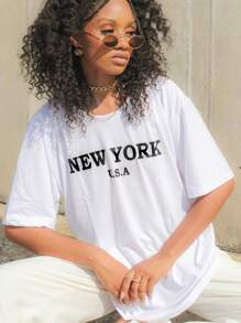 Women T-Shirts - White - View 1