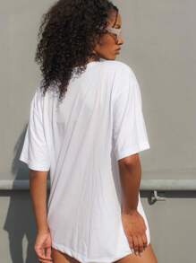 Women T-Shirts - White - View 2