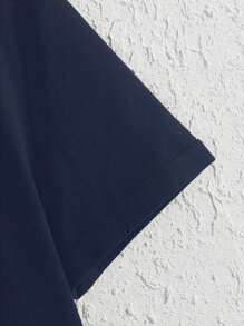 Men T-Shirts - 藏蓝色 - 查看 4